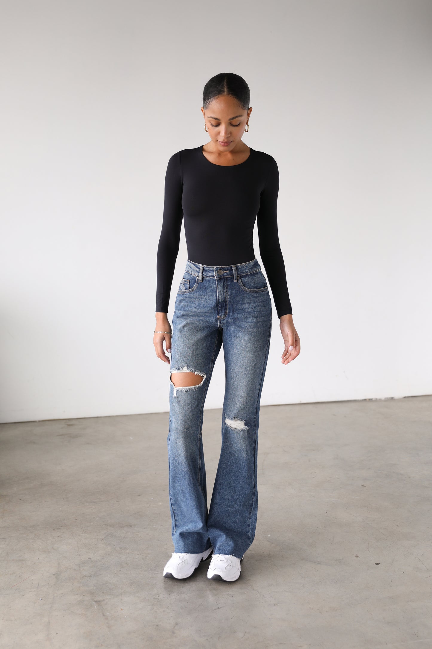 DOGMA DENIM - High Rise Flare Denim Jeans -7125